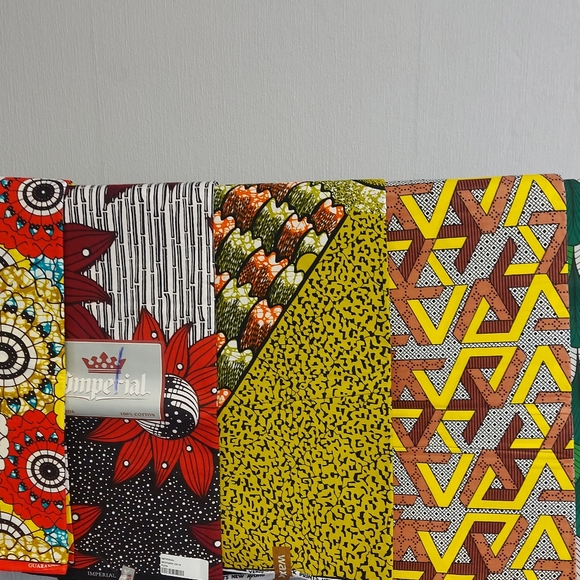 African Fabric 100% Cotton - Picture 7 of 16